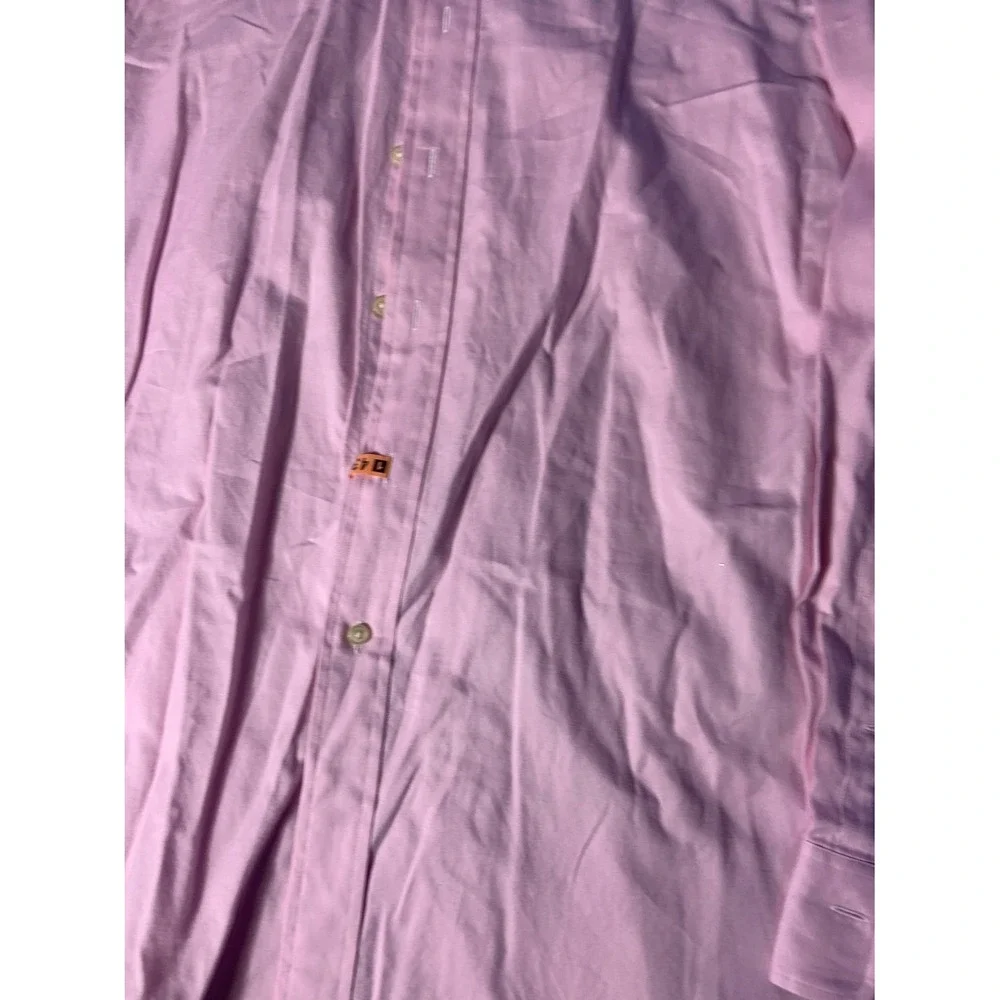 Polo Ralph Lauren Regent Classic Fit Dress Shirt Pink Cotton Men's 16.5 L
